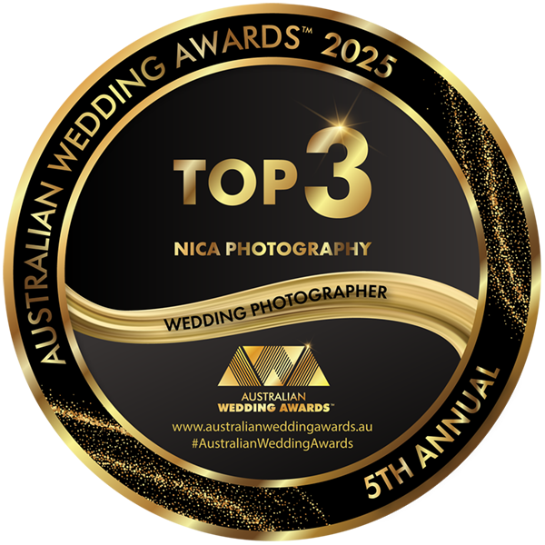 Australian Wedding Awards Top 3 2025 Wedding Photographer